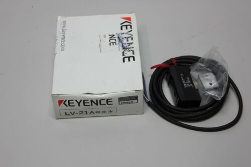 Keyence Digital Laser Sensor Head, Amplifier & Reflector LV-H62 LV-21A & R-6