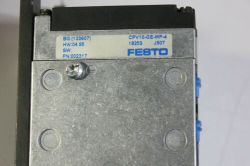 Festo Valve Block CPV10-GE-MP-4 18253 Used