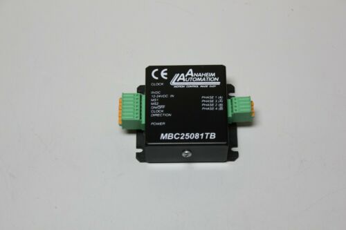 New Anaheim Automation Stepper Motor Drive MBC25081TB