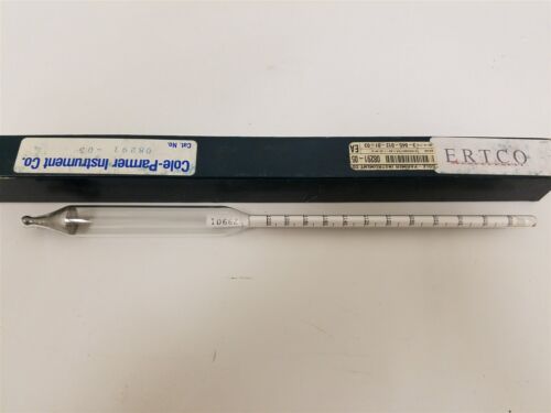 COLE PARMER/ERTCO 1.00-1.22 SPECIFIC GRAVITY HYDROMETER