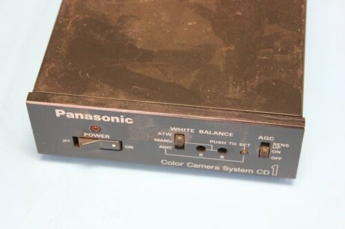 Panasonic Industrial Color CCD Camera Gp-cd1 S/N 96511421