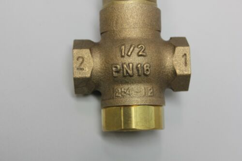 Asco 1/2" Bronze Pressure Operated Piston Valve E390B002 Air/Water