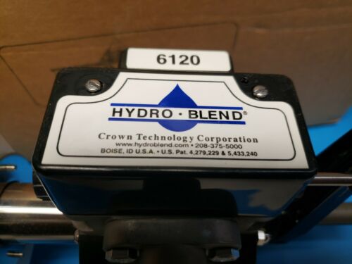 Hydro Blend 6120 Water Powered Proportioning Pump 6120-HDPE-TFE