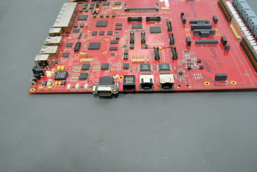 TRANSWITCH PCB W/ XILINX SPARTAN PMC BROADCOM + MORE IC CPU PROCESSOR(S12-1-92E)