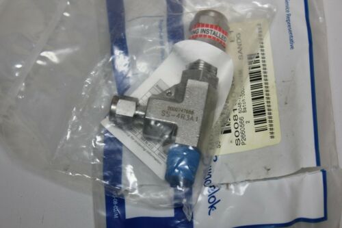 New Swagelok Proportional Relief Valve SS-4R3A1