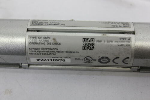 Keyence Safety Curtain Light Receiver SL-C08H-R