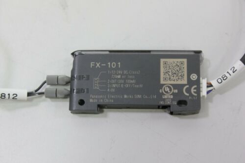 Panasonic/Sunx FD-P50 & FX-101 Digital Fiber Optic Sensor & Cable