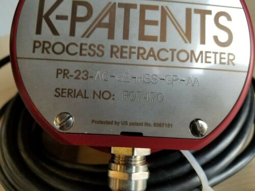 Vaisala K-Patents 3A Sanitary Pharma Process Refractometer & Controller PR-23-AC