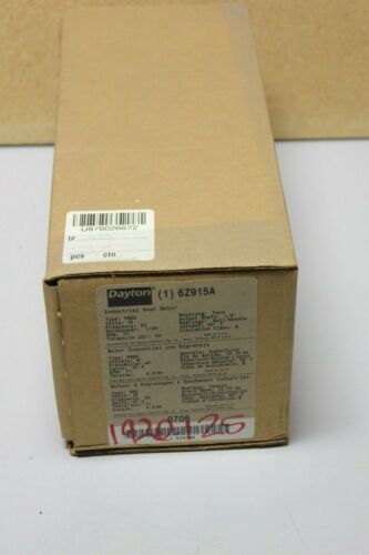 New Dayton Gear Motor Gearmotor 25:1 1/20hp 71rpm 6Z915A
