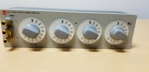 General Radio 1433-L Decade Resistor