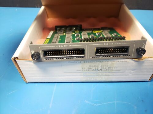 Control Technology 2203 16 IN/16 Out Module Card