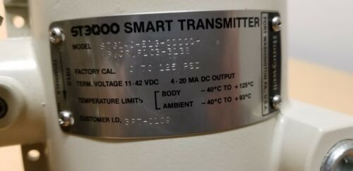 Unused Honeywell ST3000 Smart Pressure Transmitter STG140-E1G