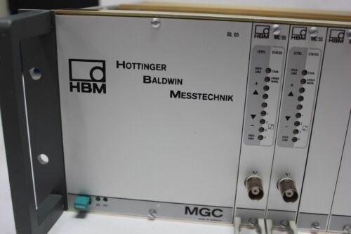 Hottinger Baldwin Messtechnik MGC Data Acquisition Rack System DAQ