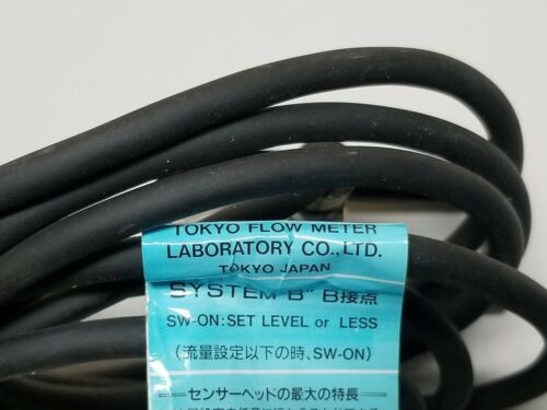 Unused Tokyo Flow Meter Flow Checker Sensor Head System B