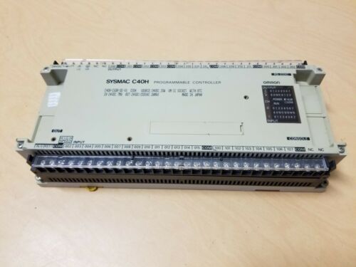 Omron Sysmac C40H Programmable Controller C40H-C6DR-DE-V1 PLC