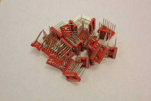 Lot of 20 AUGAT 14 PIN wire wrap DIP socket NEW