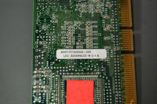 EMULEX FC1020034 FIBER/FIBRE CHANNEL PCI-X ADAPTER CARD HBA 2GB (S17-1-25B)