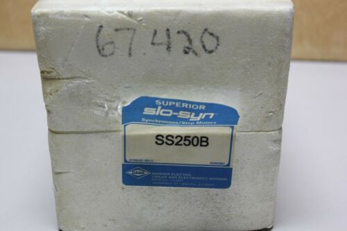New Superior Electric Slo-Syn Synchronous Stepping Motor SS250B