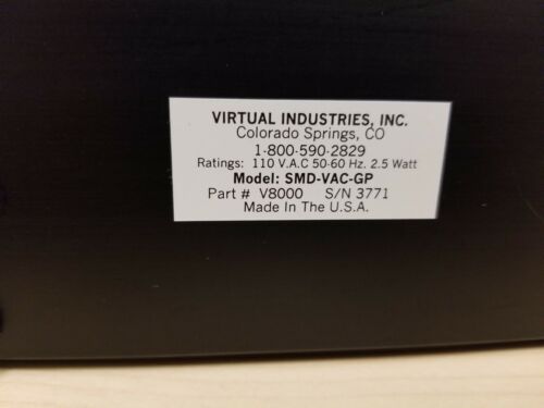 Virtual Industries SMD-VAC-GP Vacuum Pen Handling Station V8000 ESDSAFE