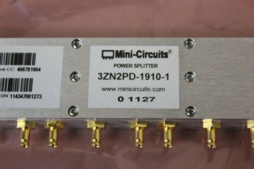 New Mini-Circuit RF Power Splitter 3ZN2PD-1910-1