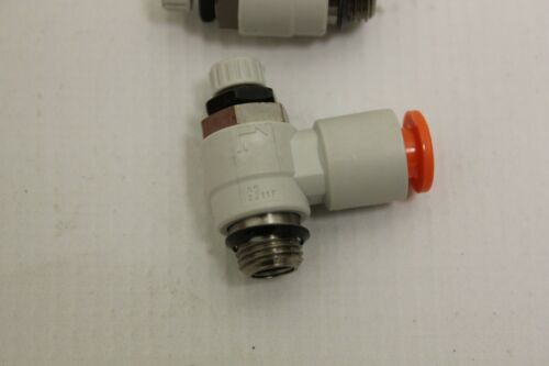 2 New SMC AS2211F Speed Control Valve