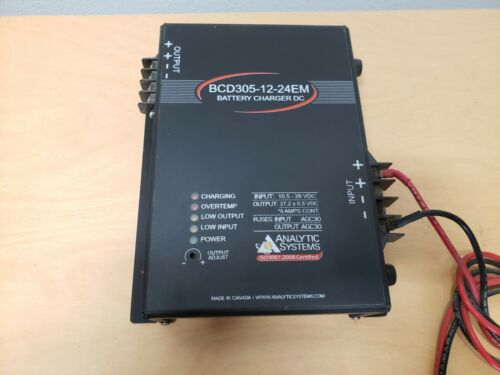 Analytic Systems BCD305-12-24 EM Battery Charger