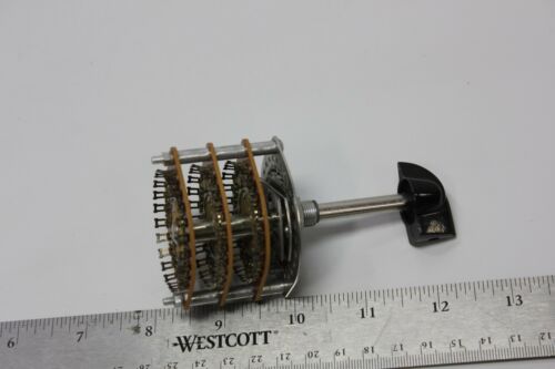 CRL Rotary Switch PA4005 Centralab With Bakelite Knob