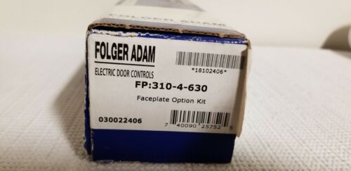 Foler Adam Electric Strike Faceplate Option Kit 310-4-630