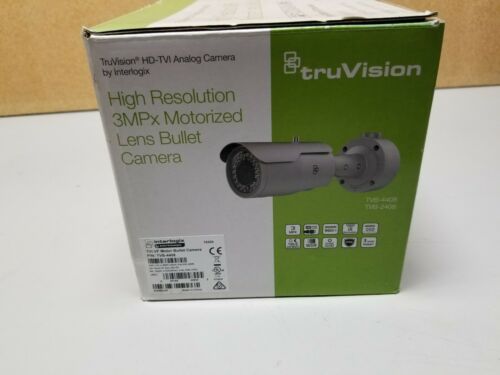 New Interlogix TVI VF Motor Bullet Camera 3MPx 960H 40m IR Infrared TVB-4408