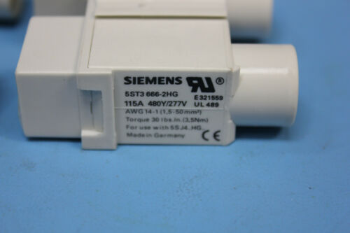 Lot Of 8 Siemens 5ST3 666-2HG Connection Terminal