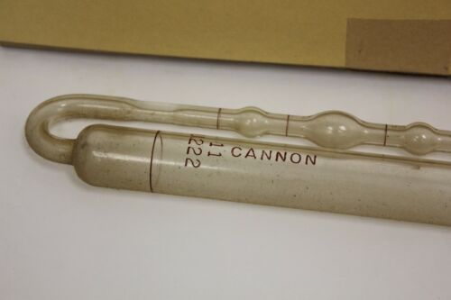Cannon Manning Vacuum Calibrated Viscometer U222 Size 11