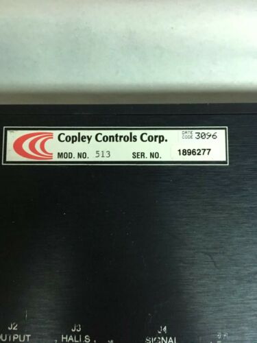 Copley Controls Inc 513 Servo Amplifier