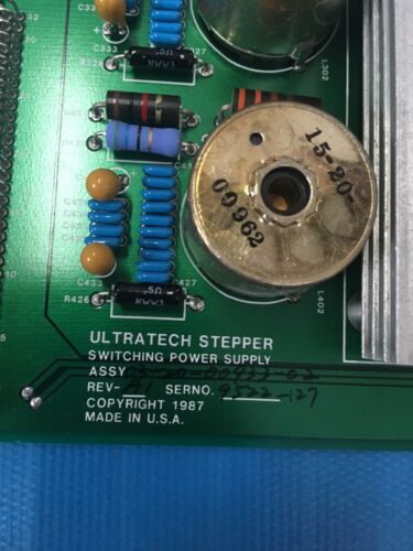 Ultratech stepper switching power supply 03-20-00933-02 rev A1