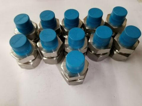 11 New Swagelok Stainless Steel Male Connector Fittings 3/4x3/8 SS-1210-1-6