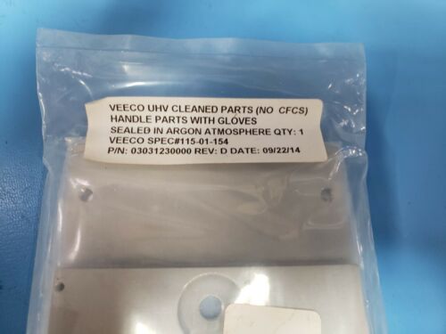 Veeco 03031230000 Rev D Linear Shutter Plate Bearing 80269796 312G
