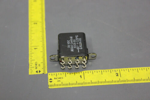 ALLIED CONTROL MIL SPEC RELAY 28VDC KHJX-50 (S18-T-29A)