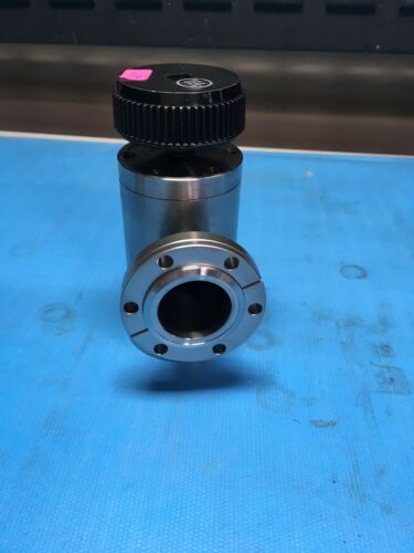 Varian 951-5091 high vacuum right angle valve cf flanged