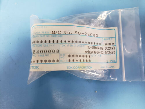 5 Omron 24VDC Relays MY2N-D2