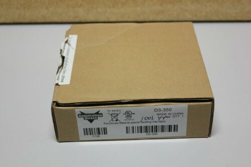 New Automation Direct PLC CPU DL350 D3-350