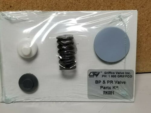 New Griffco Valve Back Pressure and Pressure Relief Valve Parts Kit RK001