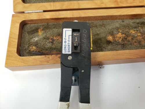 Amphenol 294-78 Hand Crimper Crimping Tool With Box