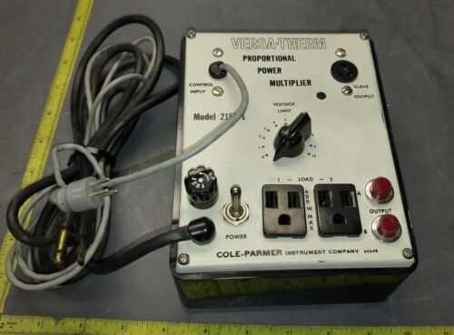 COLE-PARMER VERSA-THERM PROPORTIONAL POWER MULTIPLIER 2156-1