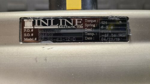 Inline Spring Return Actuator AP-SR-63-12-D