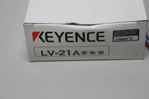 Keyence Digital Laser Sensor Head, Amplifier & Reflector LV-H62 LV-21A & R-6