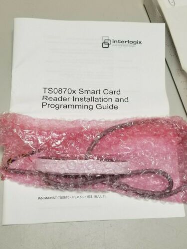 New Interlogix Smart Card Proximity Reader TS0870 WHITE
