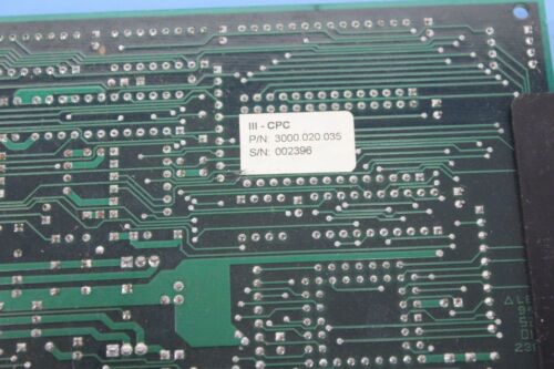 American MSI System 3 CPU Board/Module III-CPC 3000.020.035