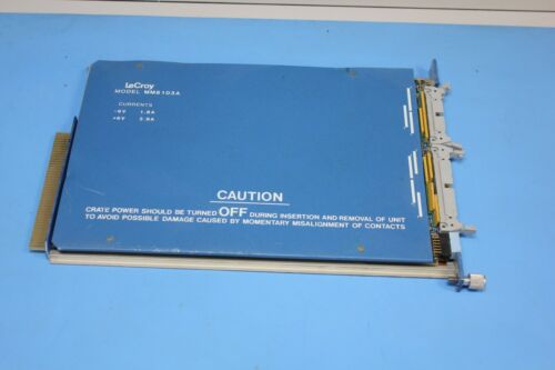 LeCroy MM8103A Memory Camac Plug In Module