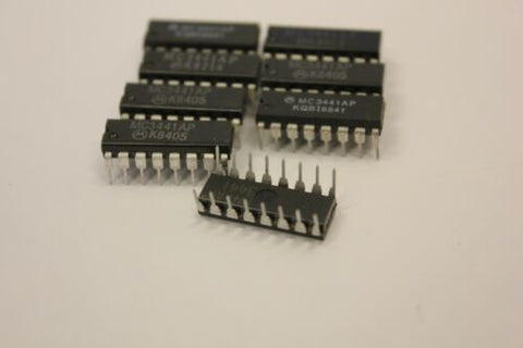 LOT OF 8 MOTOROLA 16 PIN MC3441AP Dip-16 sockets NEW