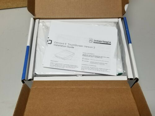 New Interlogix Concord 5" Color Security LCD Touchscreen 60-924-C4TS5 REV. D