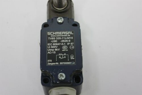 SCHMERSAL SAFETY LIMIT SWITCH TV8S 335-11z-M16 TOP ACTUATED